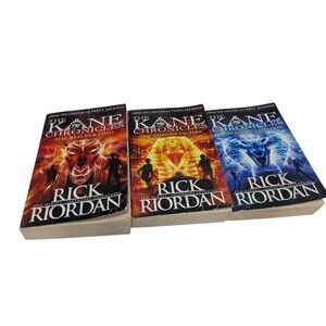 The Kane Chronicles Collection Rick Riordan 3 Book Set Paperbacks